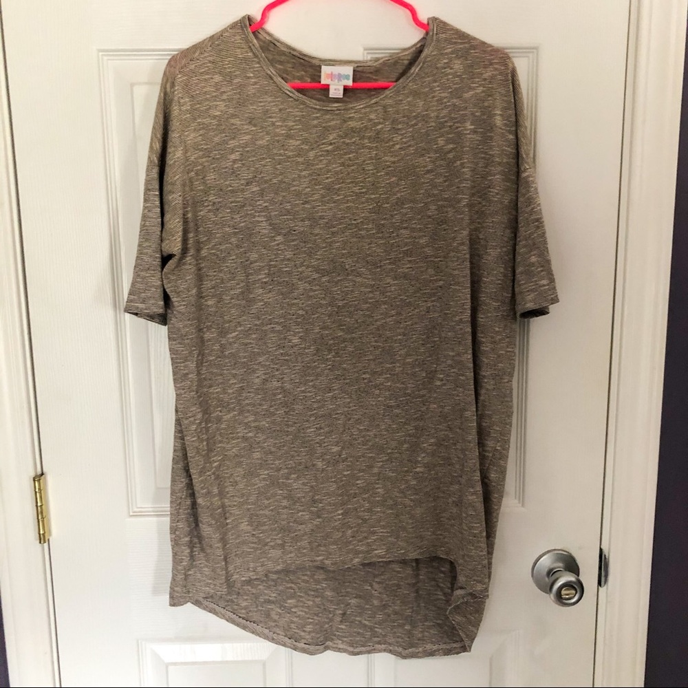 Lularoe XS marled Irma top